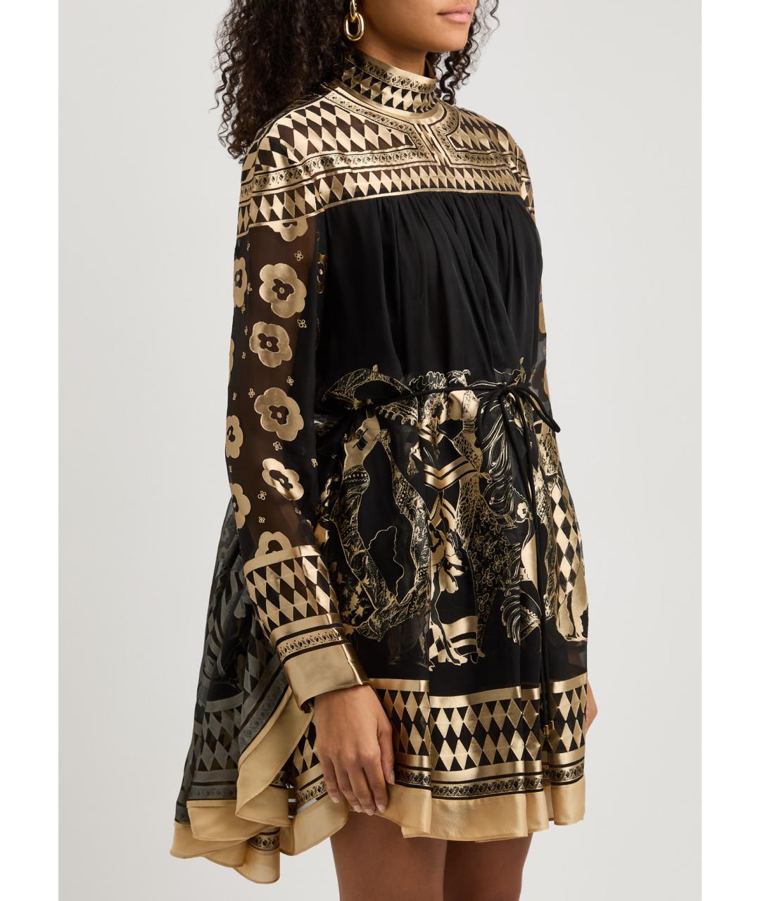 ZIMMERMANN Черное коктейльное платье, фото 7