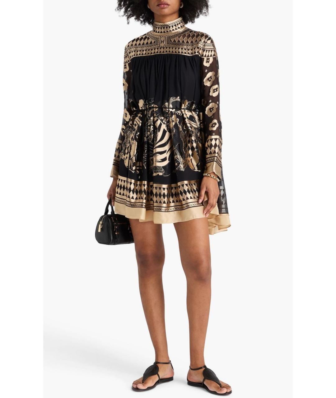 ZIMMERMANN Черное коктейльное платье, фото 4