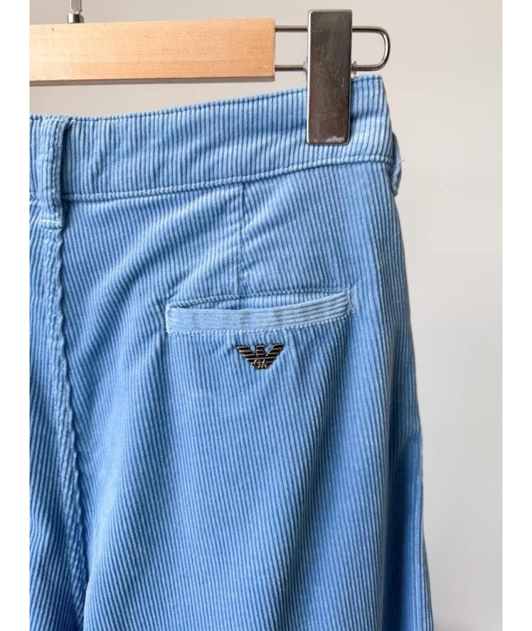 EMPORIO ARMANI KIDS Голубые брюки и шорты, фото 4