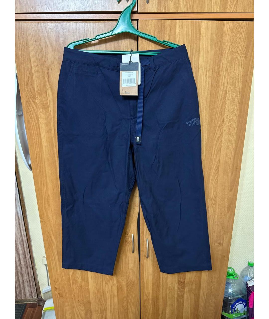 THE NORTH FACE Темно-синие полиэстеровые повседневные брюки, фото 3