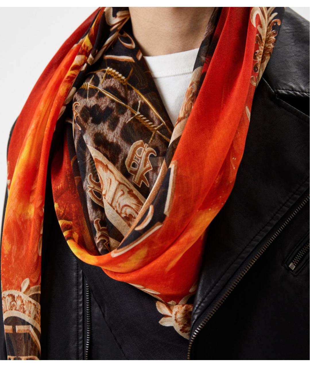 PHILIPP PLEIN Черный платок, фото 5