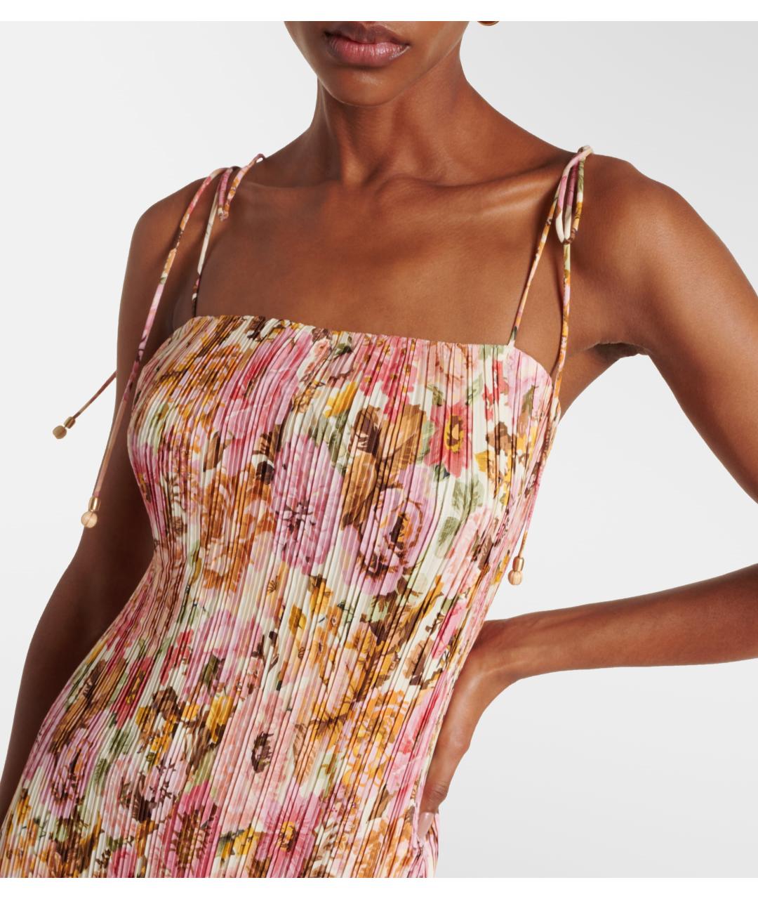 ZIMMERMANN Розовое коктейльное платье, фото 9