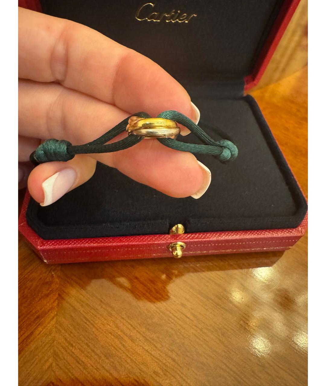 CARTIER Зеленый браслет из желтого золота, фото 5