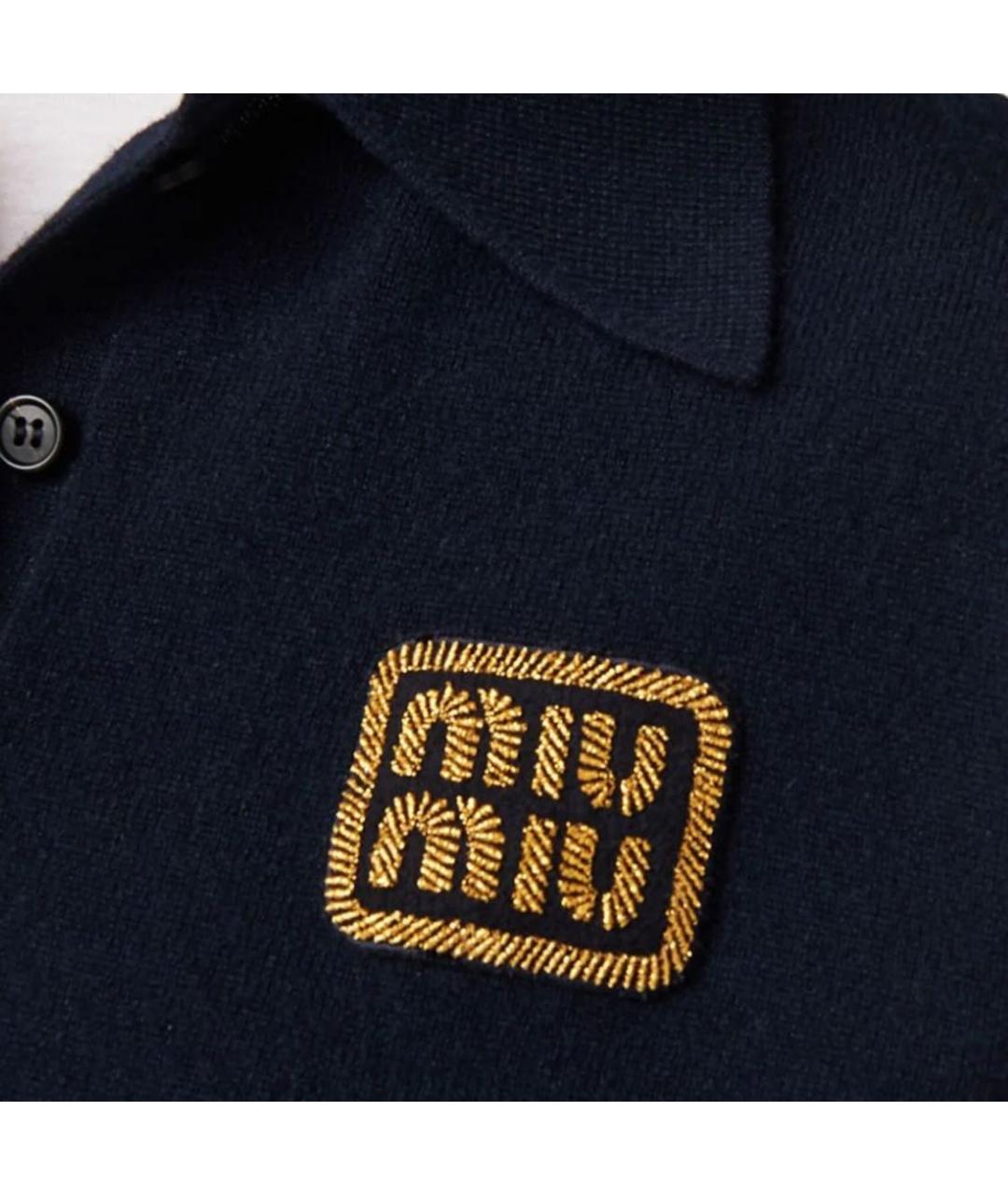 MIU MIU Черная рубашка, фото 5