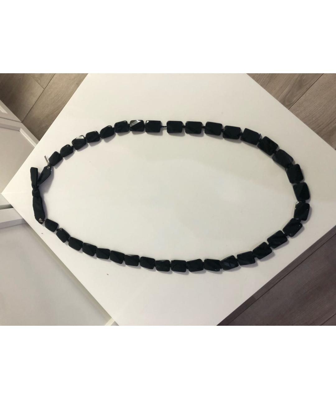 SAINT LAURENT Черное колье, фото 5