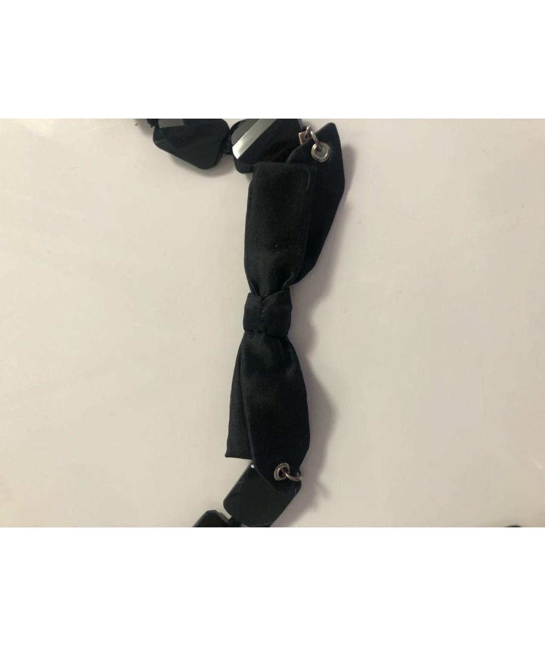 SAINT LAURENT Черное колье, фото 2