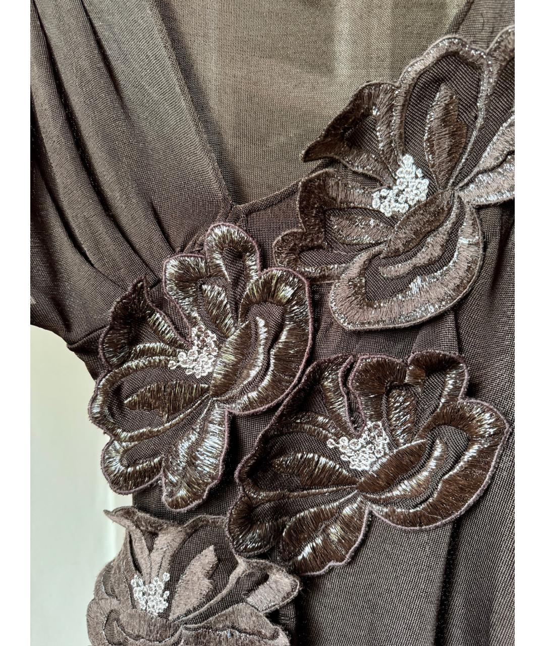 EMPORIO ARMANI Коричневая блузы, фото 3