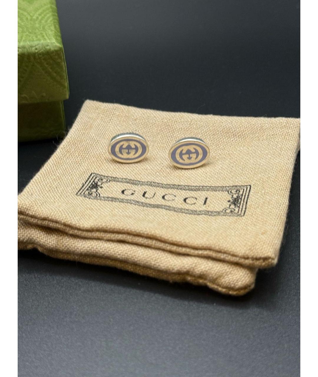 GUCCI Серебряные серебряные серьги, фото 3