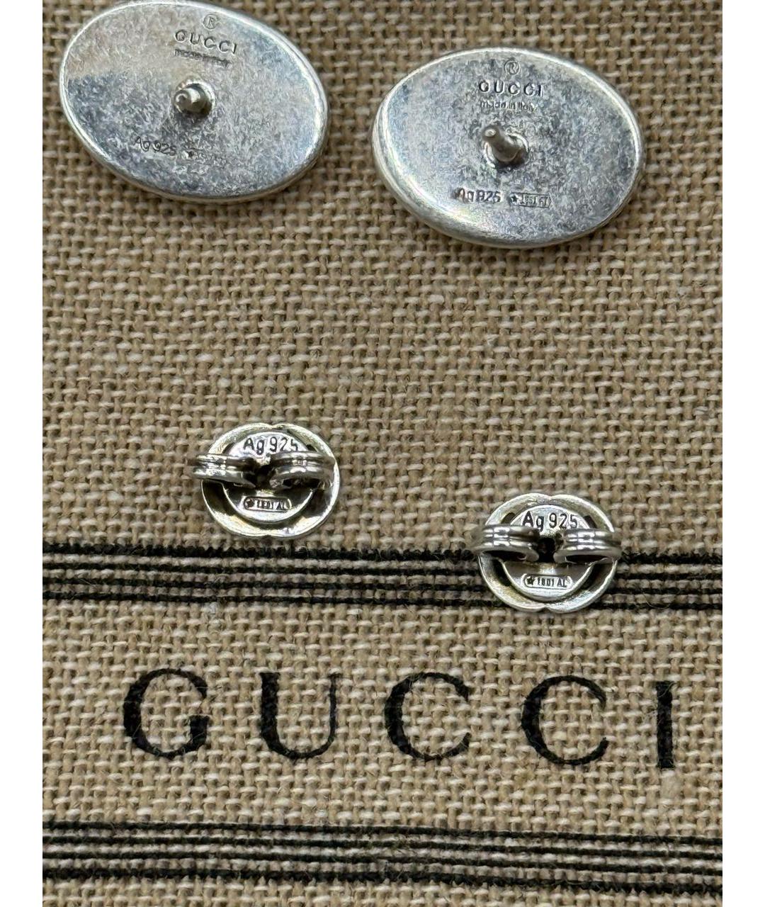 GUCCI Серебряные серебряные серьги, фото 5