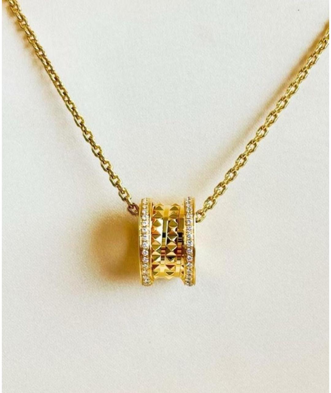 BVLGARI Золотая подвеска из желтого золота, фото 2