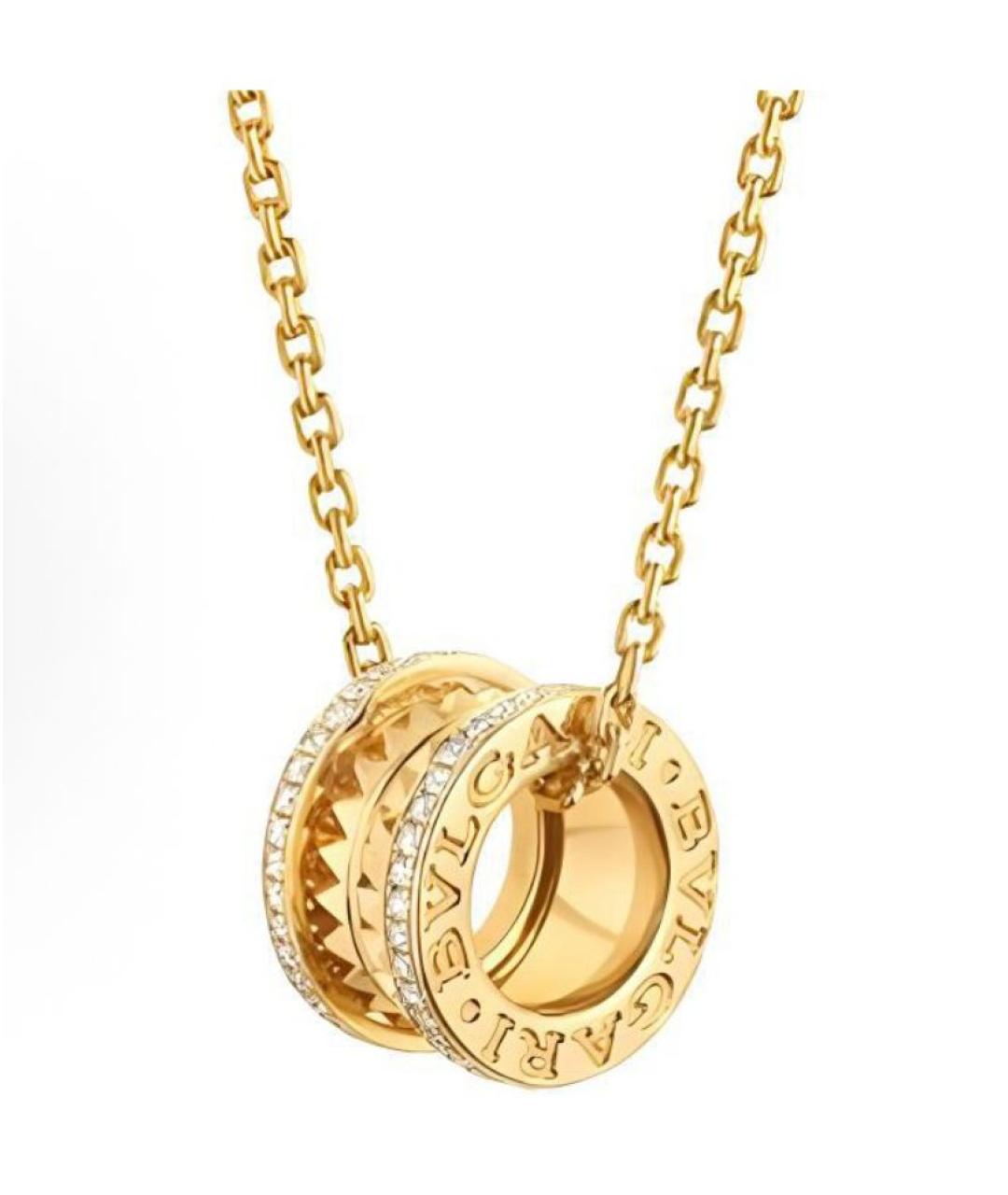 BVLGARI Золотая подвеска из желтого золота, фото 4