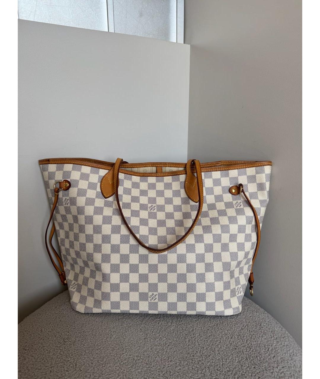 LOUIS VUITTON Бежевая сумка тоут, фото 2