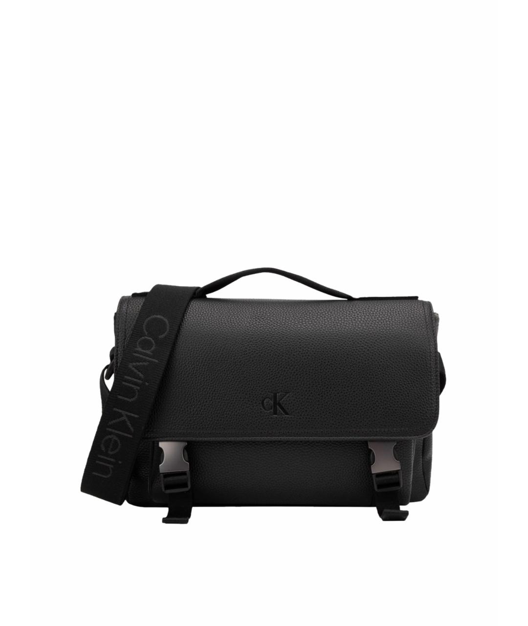 CALVIN KLEIN Черная сумка на плечо, фото 1