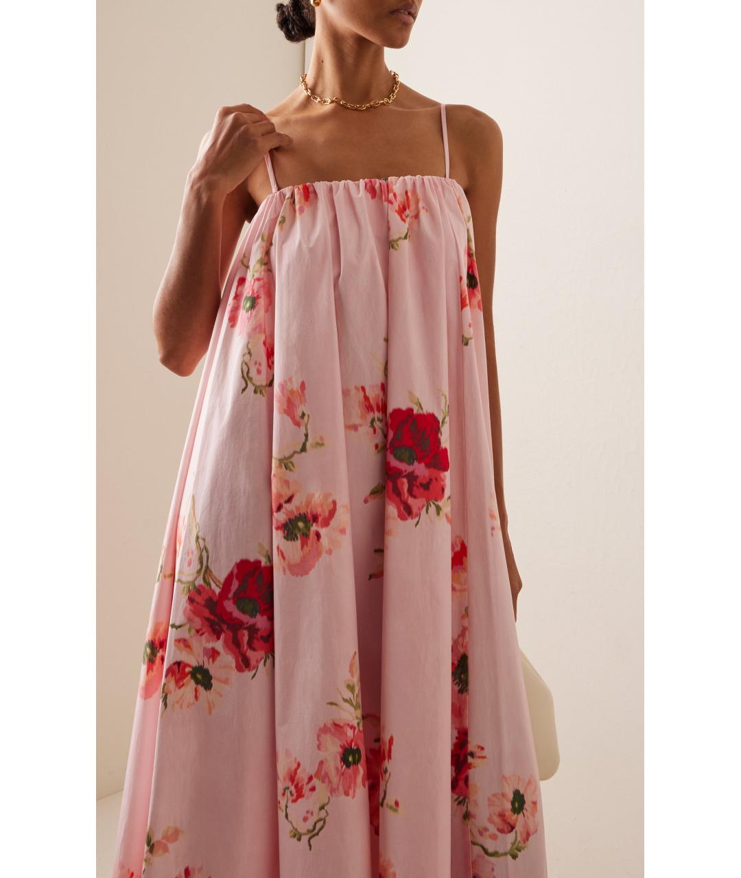 ZIMMERMANN Розовое коктейльное платье, фото 3