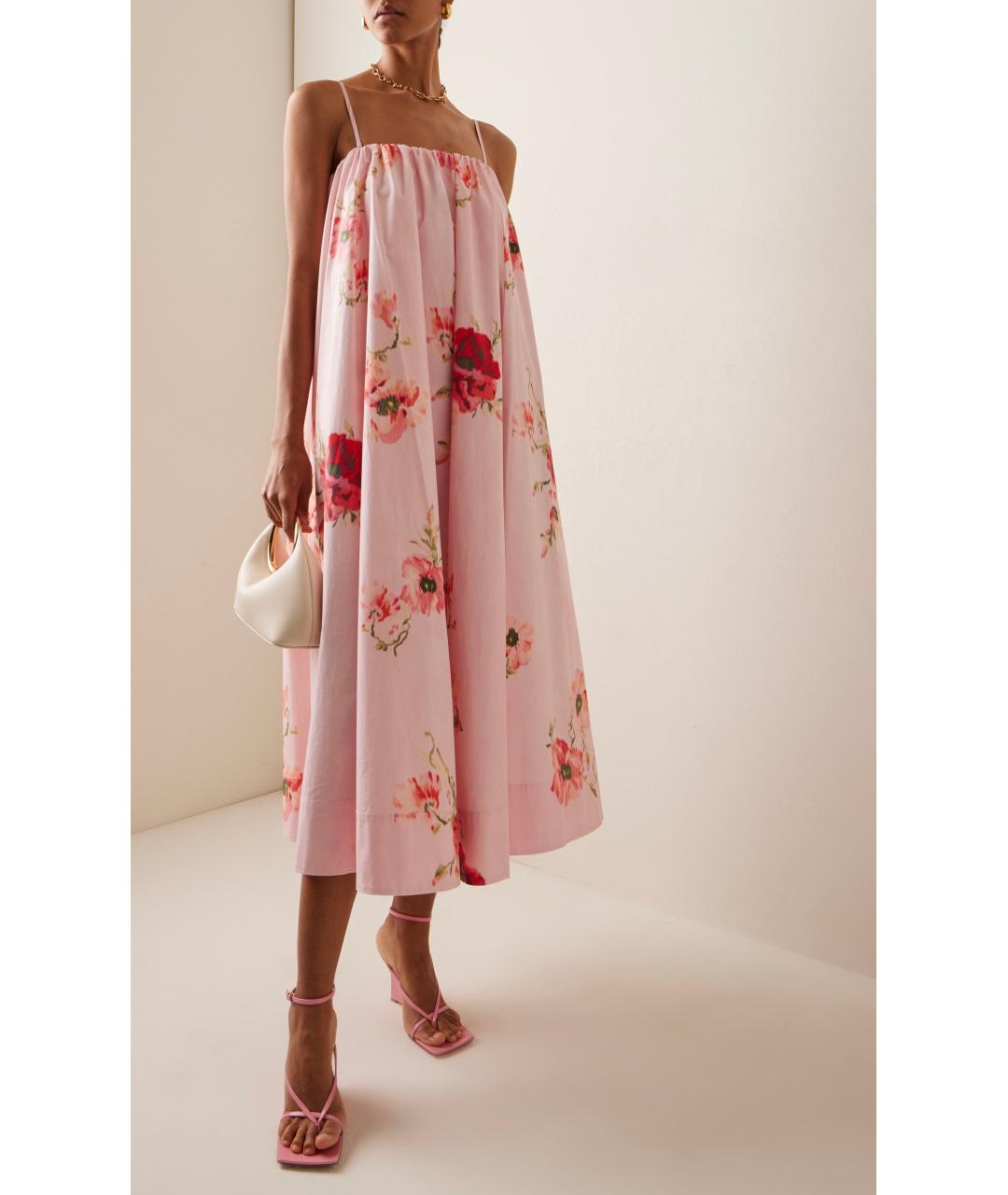 ZIMMERMANN Розовое коктейльное платье, фото 2