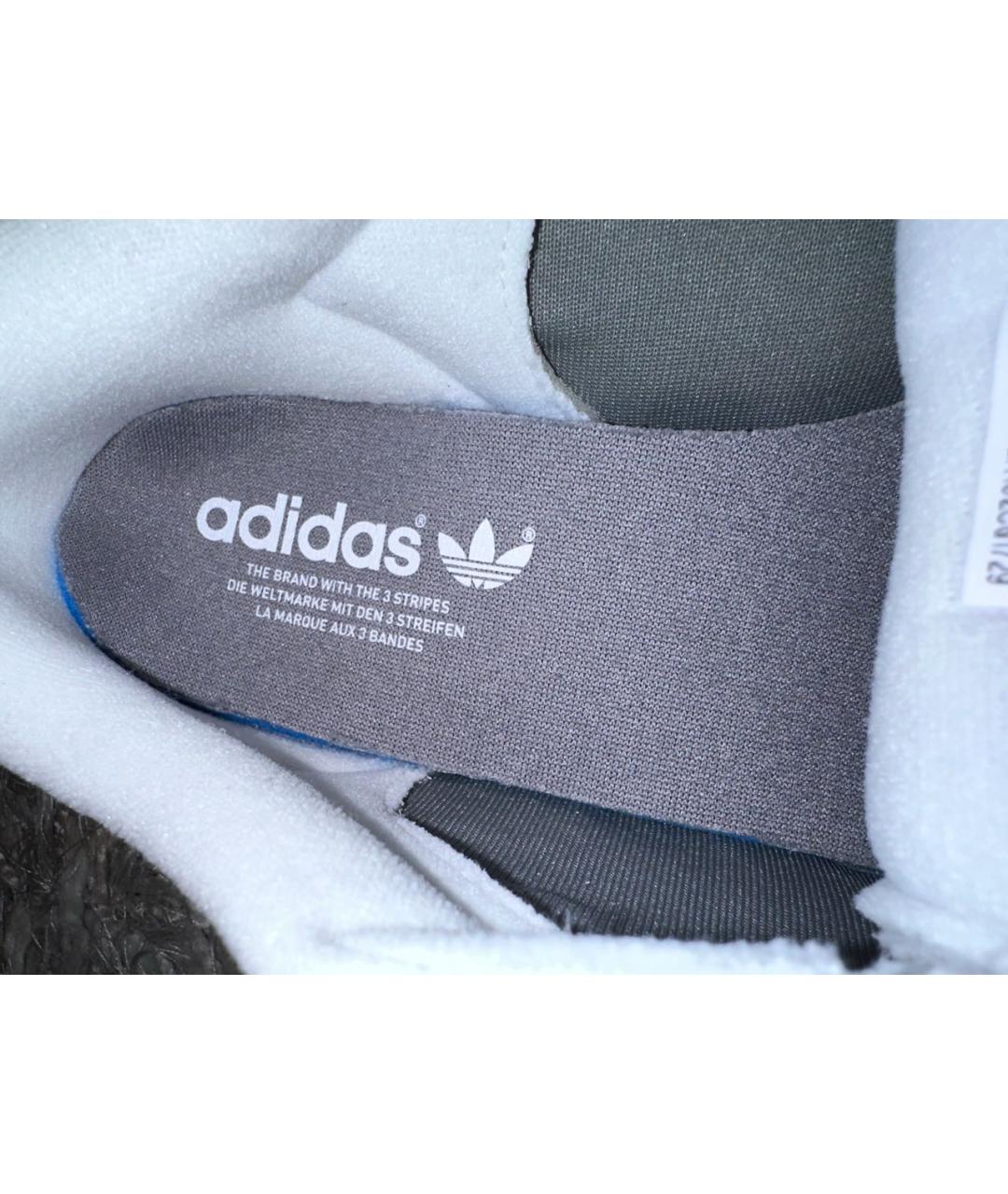 ADIDAS Серые замшевые низкие кроссовки / кеды, фото 6