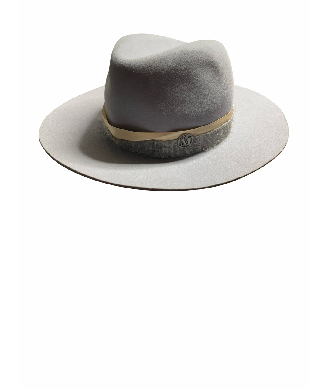 MAISON MICHEL Голубая шерстяная шляпа, фото 1