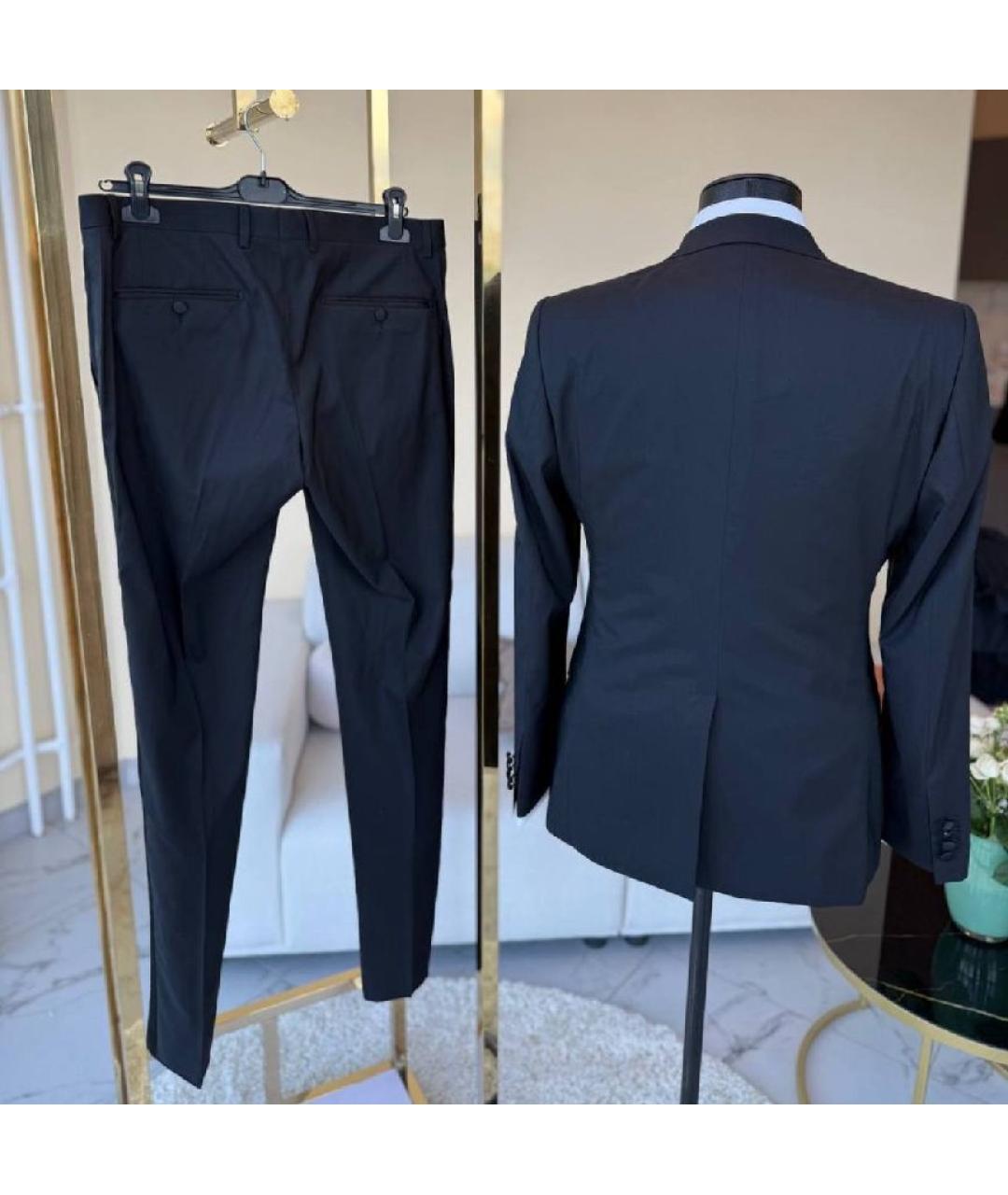 DOLCE&GABBANA Черный вечерний костюм, фото 2