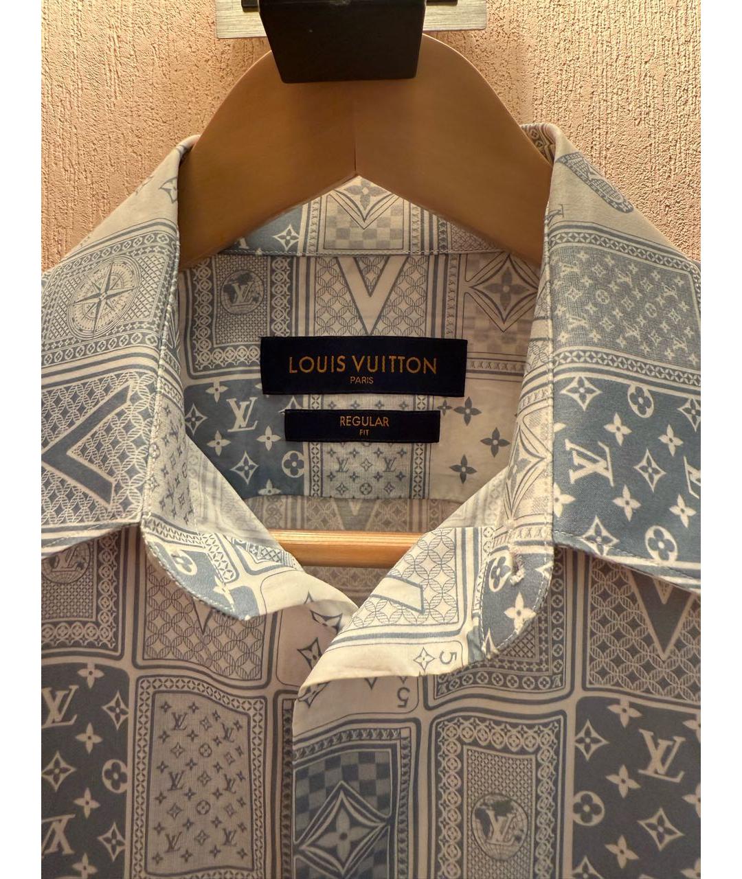 LOUIS VUITTON Хлопковая кэжуал рубашка, фото 4