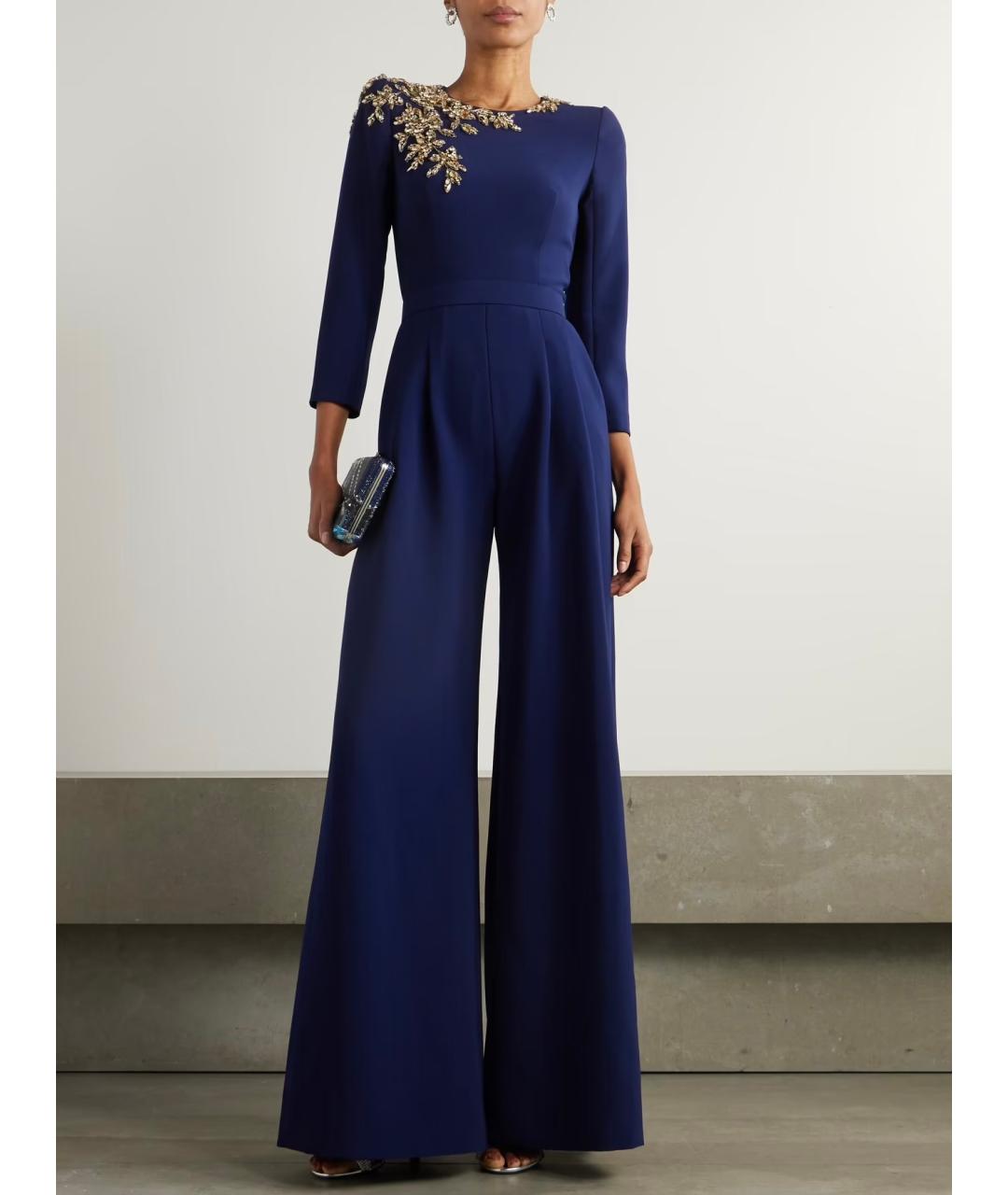 JENNY PACKHAM Темно-синий комбинезон, фото 2