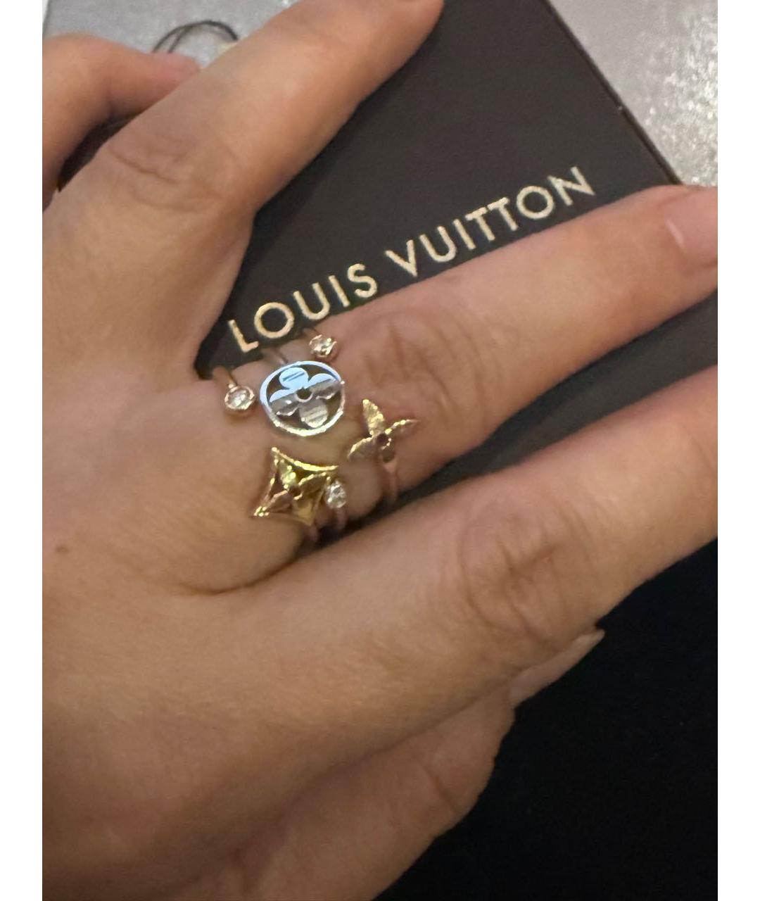 LOUIS VUITTON Золотое кольцо из желтого золота, фото 5