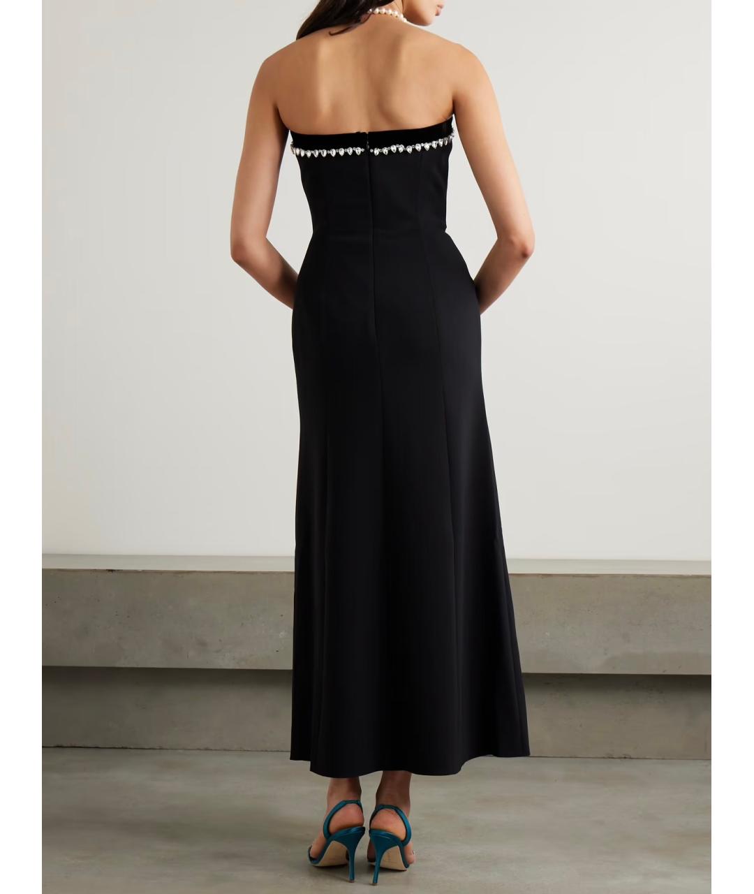 JENNY PACKHAM Черное коктейльное платье, фото 3