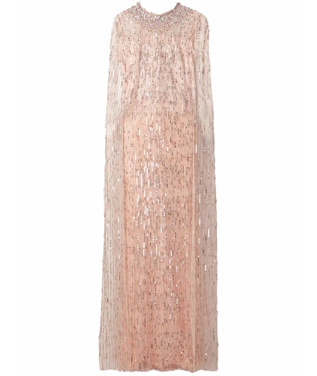 JENNY PACKHAM Розовое вечернее платье, фото 1