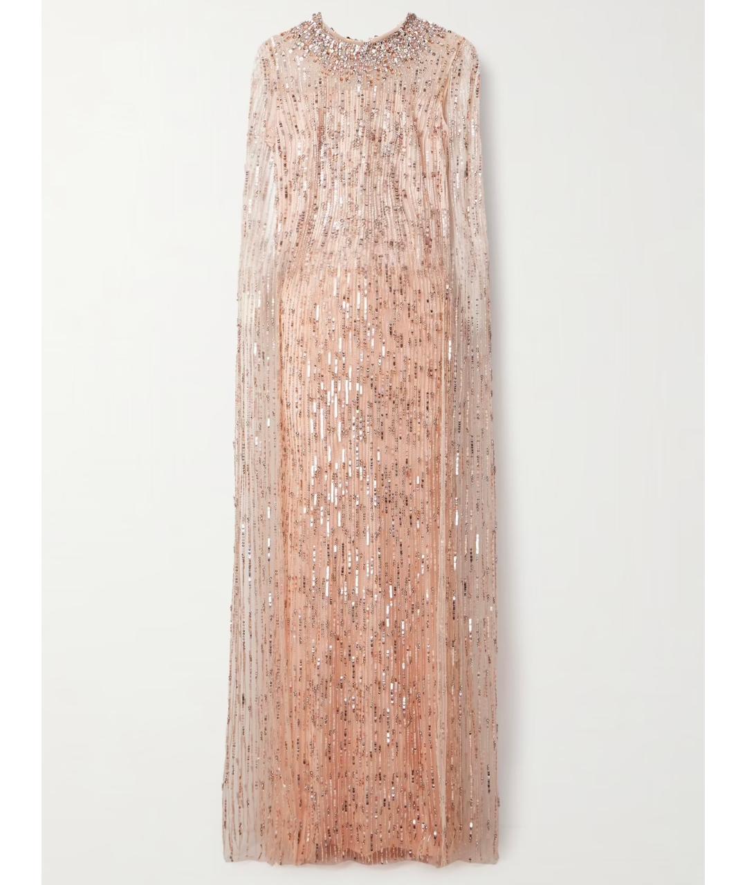 JENNY PACKHAM Розовое вечернее платье, фото 5