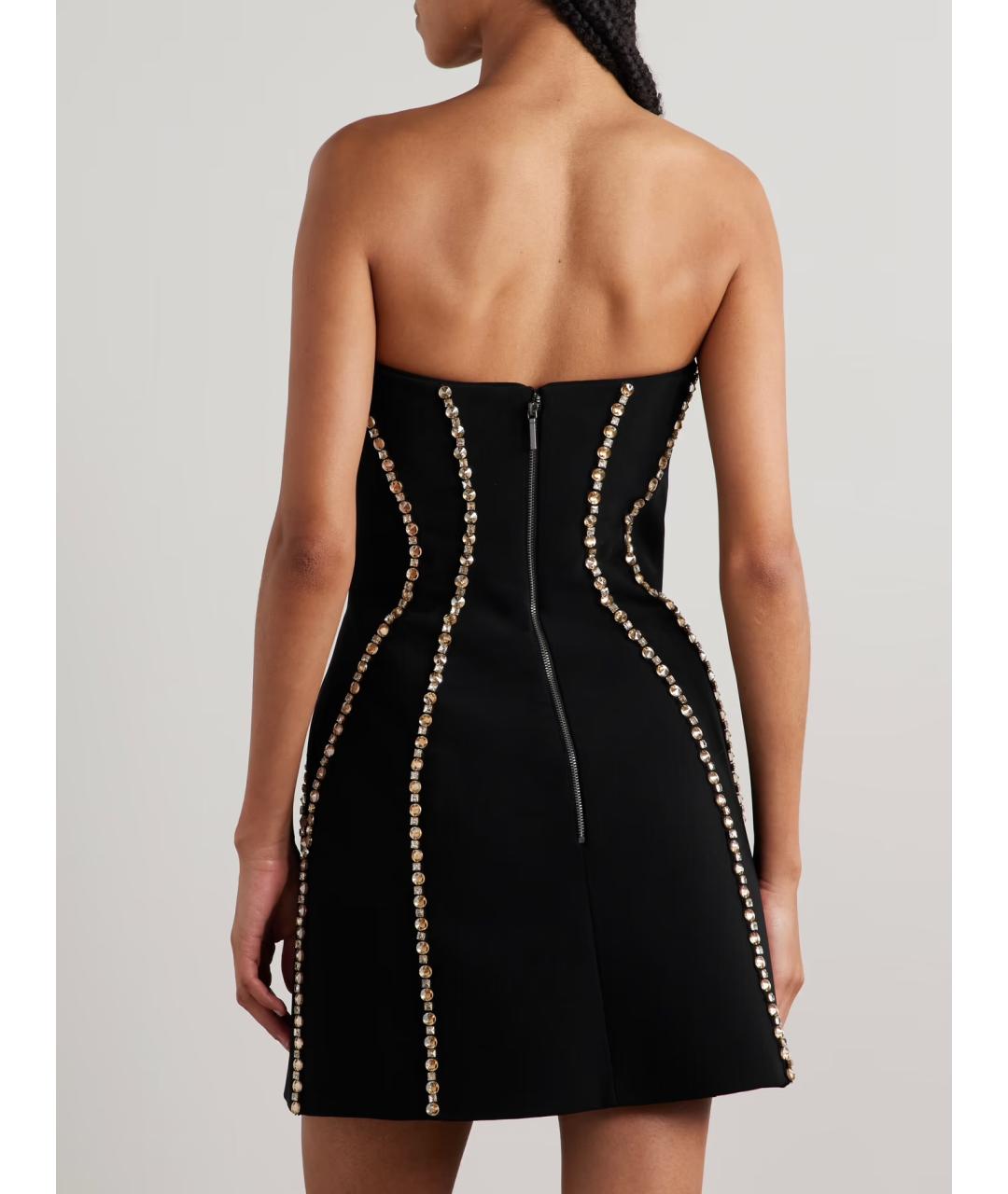 JENNY PACKHAM Черное коктейльное платье, фото 3
