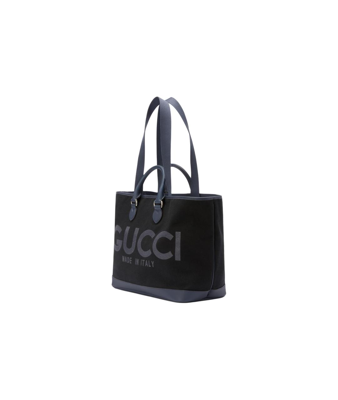 GUCCI Черная сумка тоут, фото 2