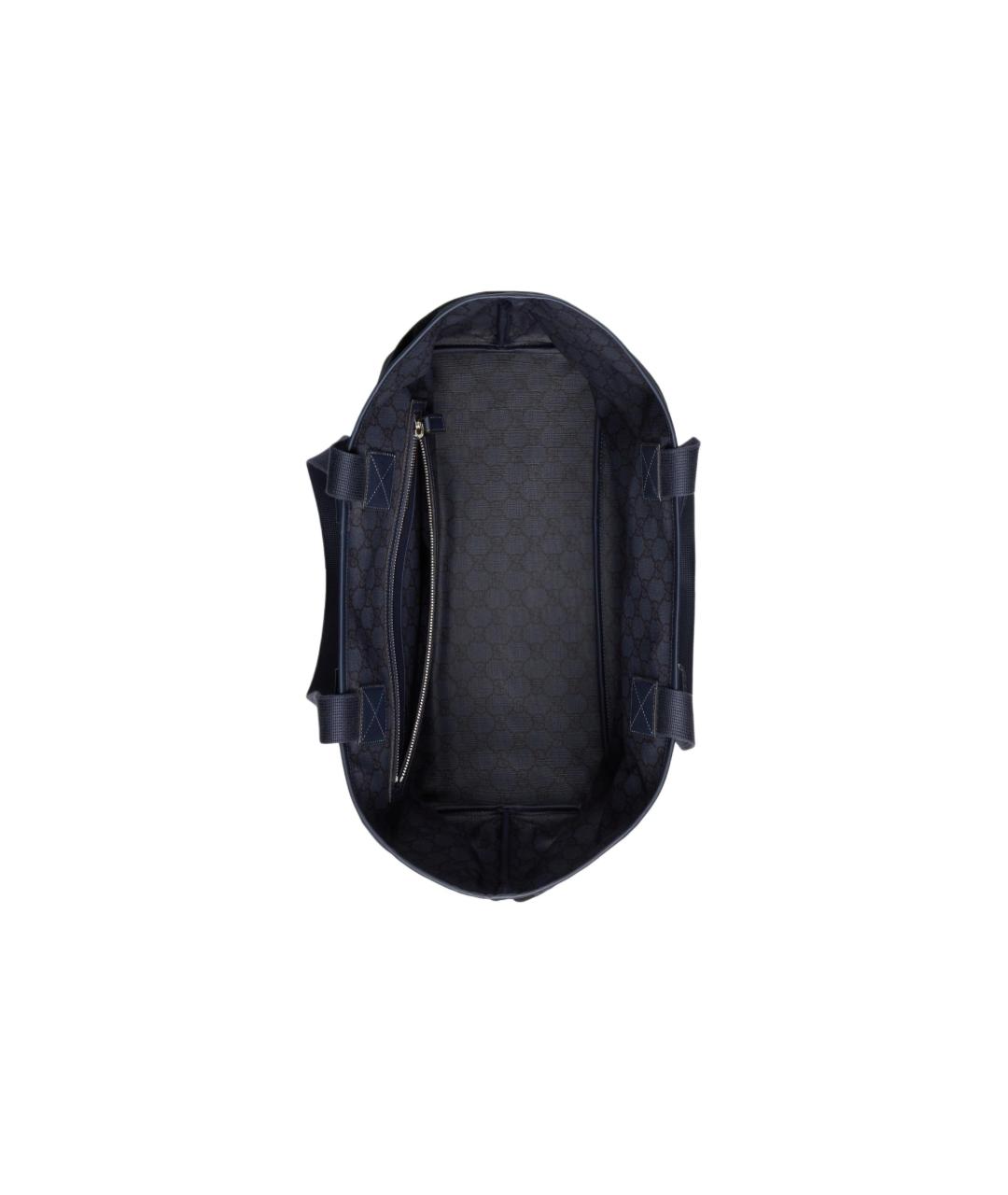 GUCCI Черная сумка тоут, фото 7