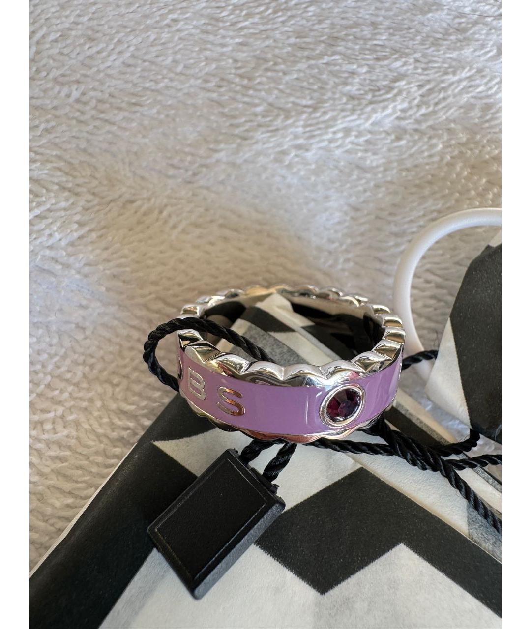 MARC JACOBS Фиолетовое латунное кольцо, фото 2