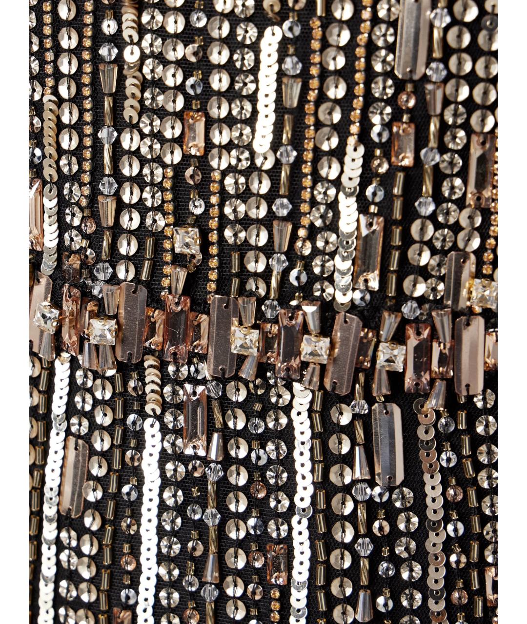 JENNY PACKHAM Золотое вечернее платье, фото 4