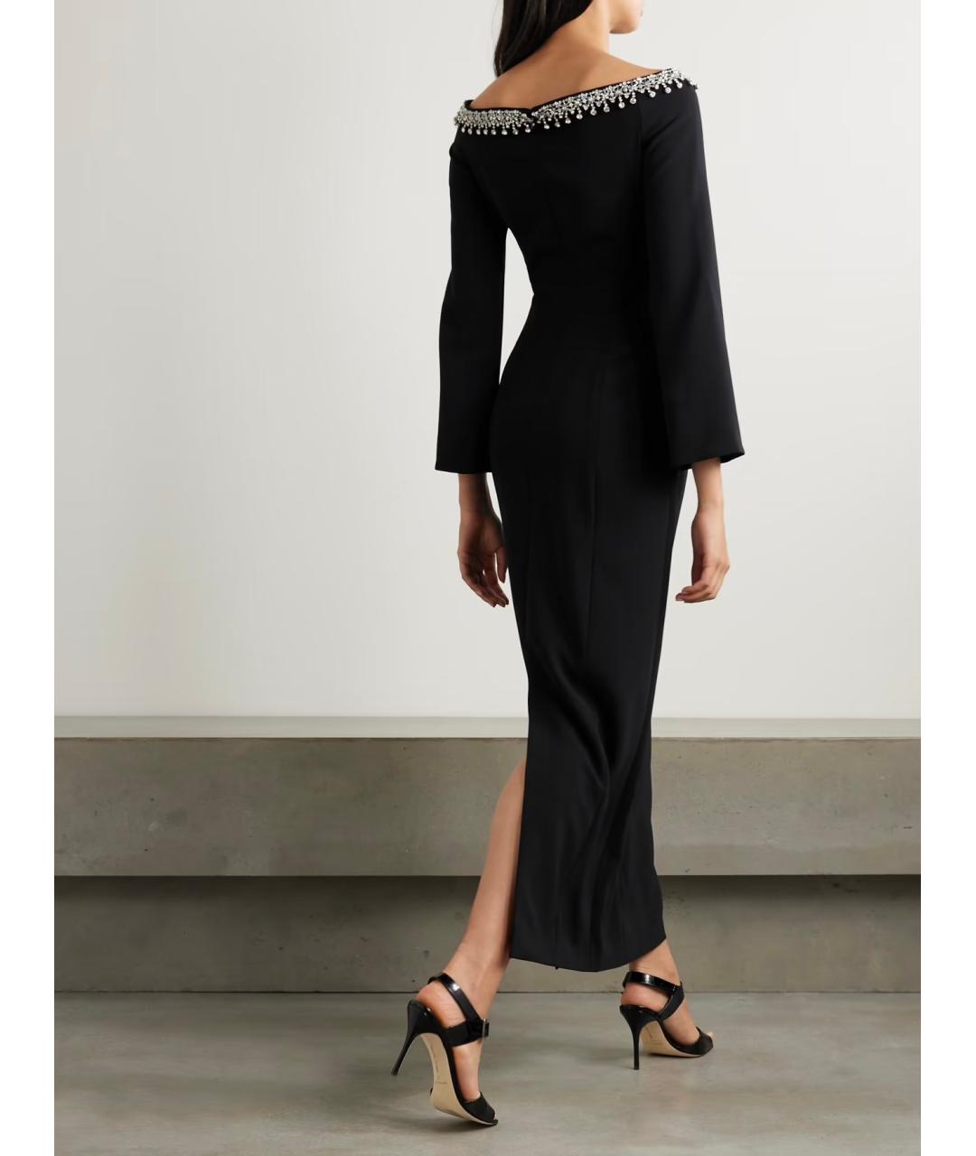 JENNY PACKHAM Черное коктейльное платье, фото 3