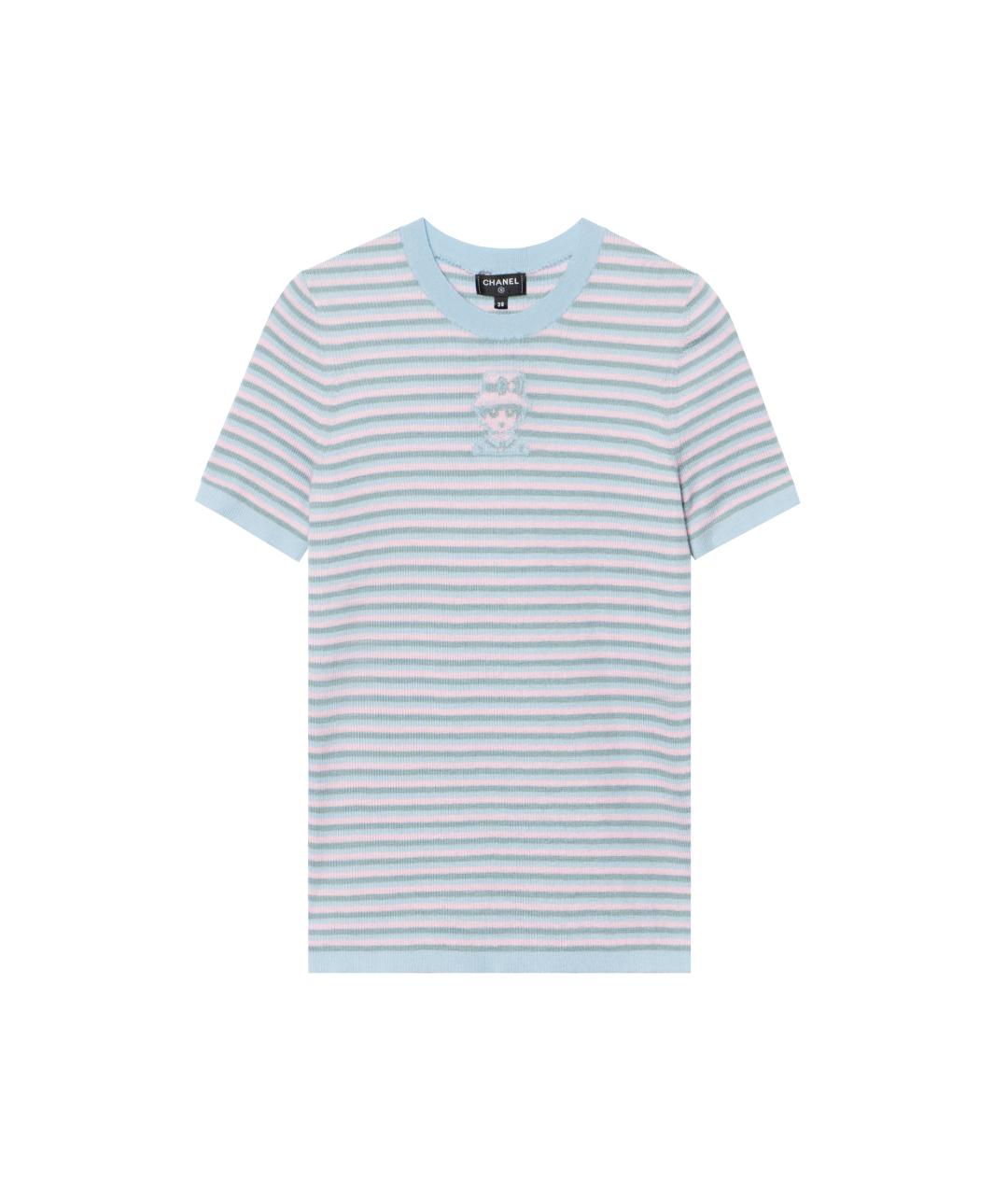 CHANEL Синий джемпер / свитер, фото 1