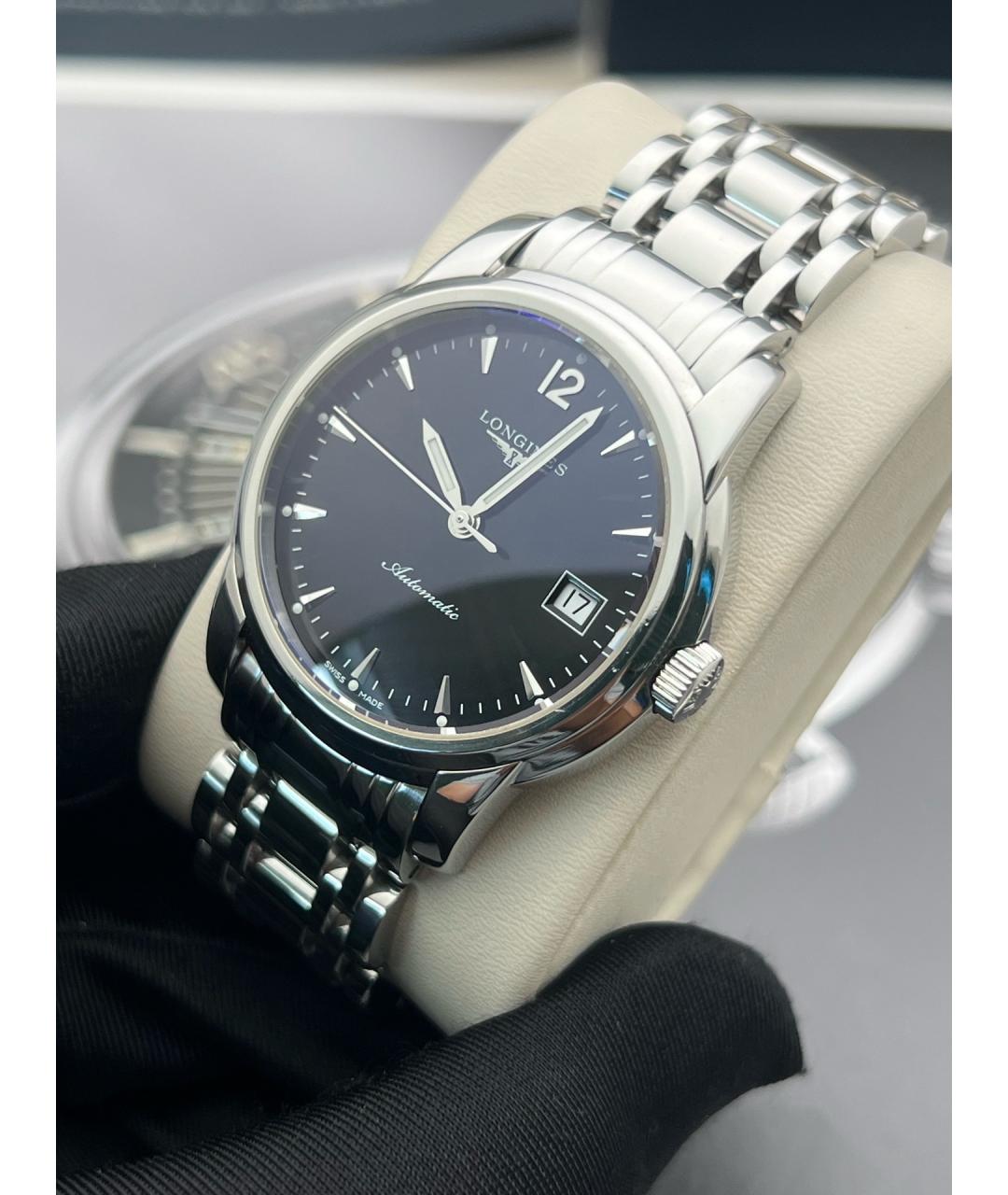 LONGINES Серебряные стальные часы, фото 4
