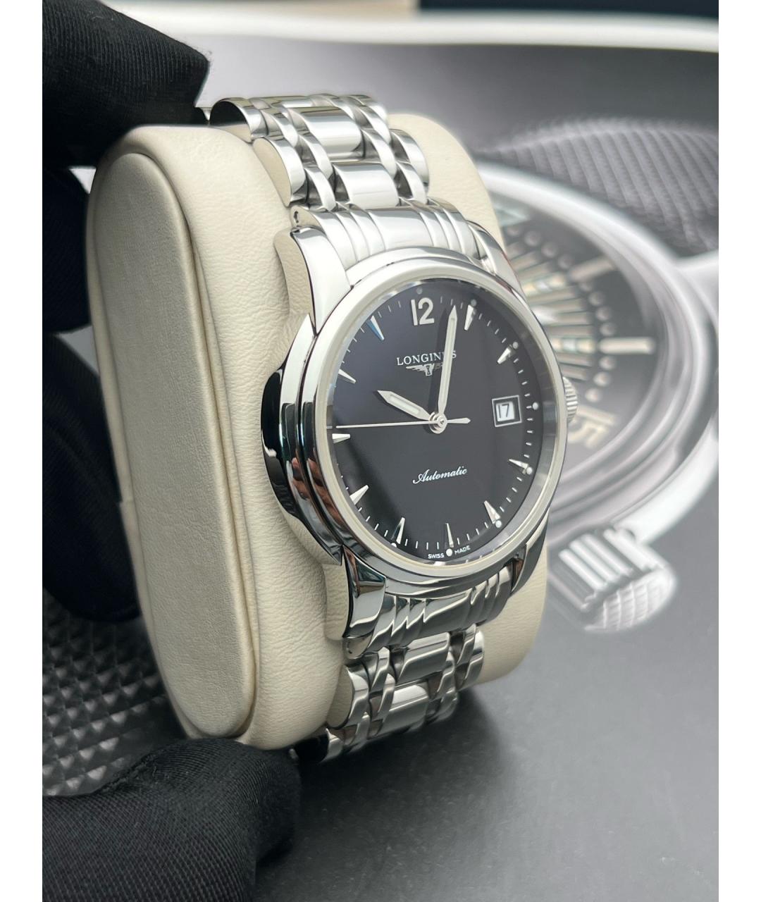 LONGINES Серебряные стальные часы, фото 3