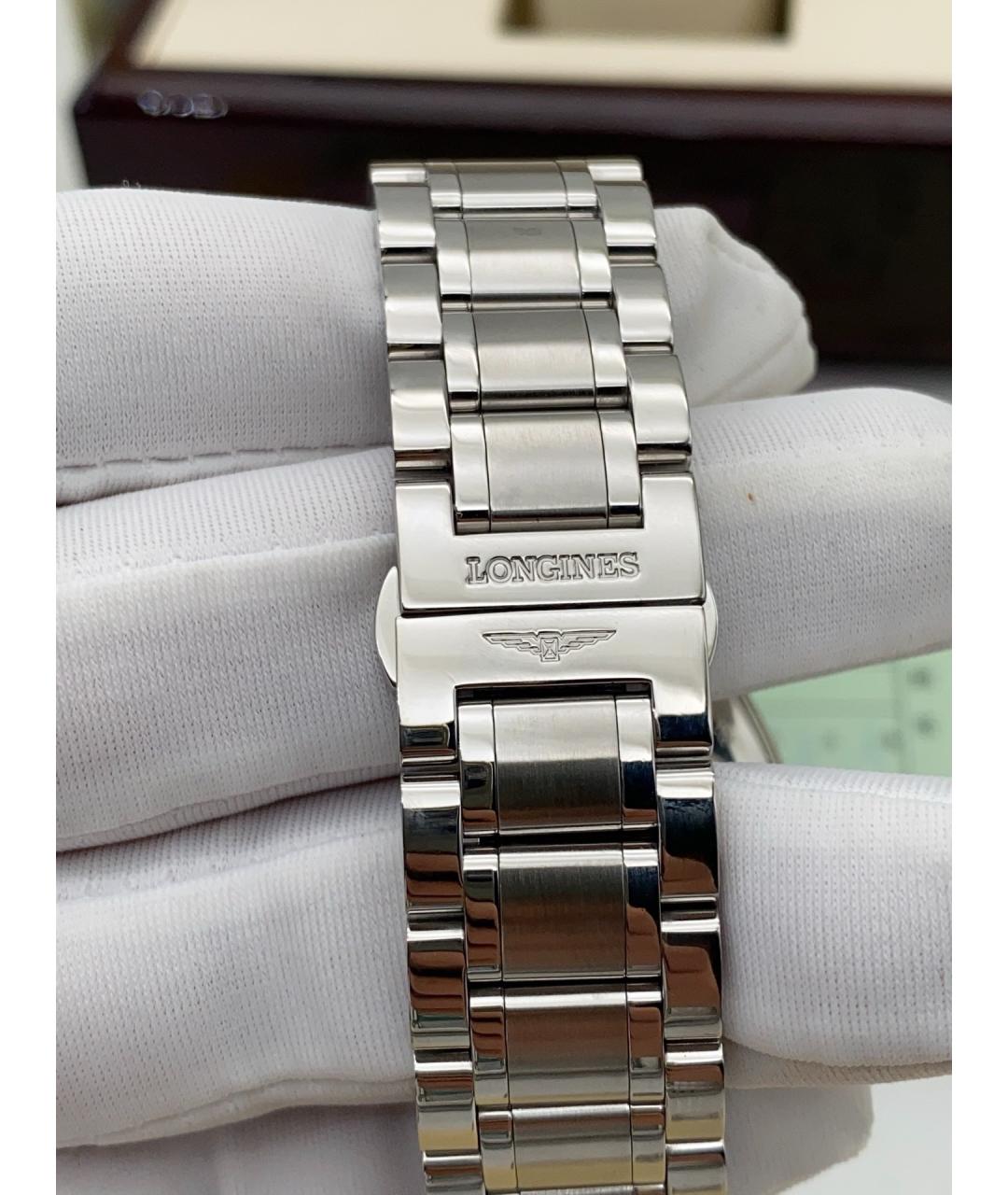 LONGINES Серебряные стальные часы, фото 8