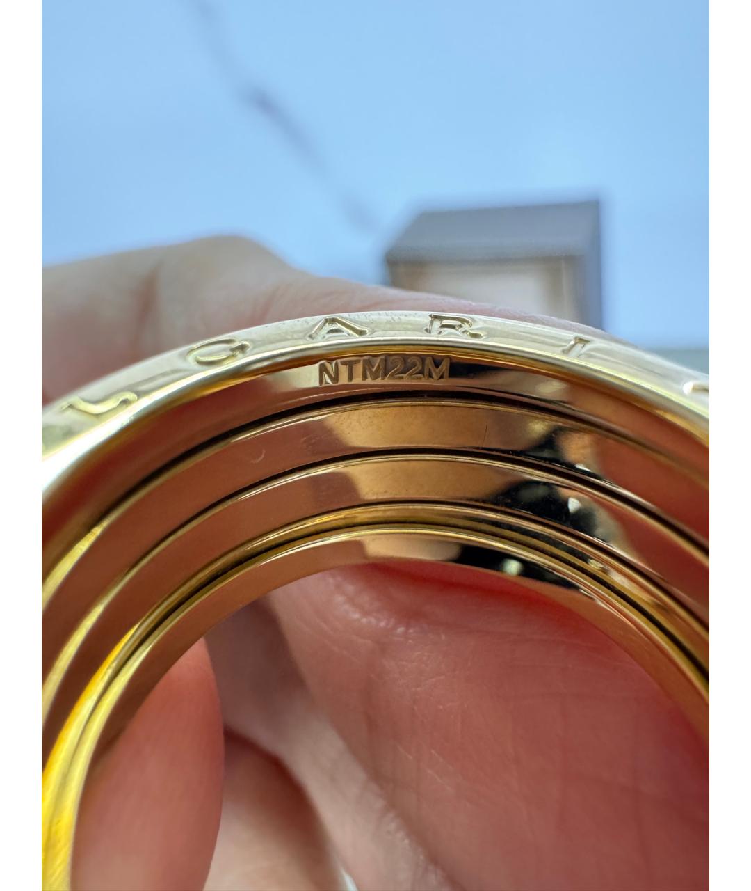BVLGARI Золотое кольцо из желтого золота, фото 7