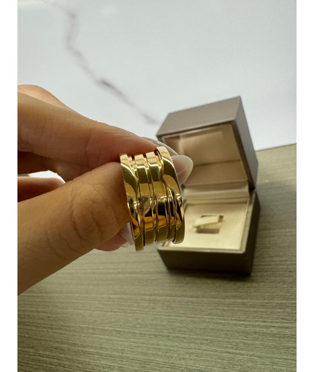 BVLGARI Золотое кольцо из желтого золота, фото 5