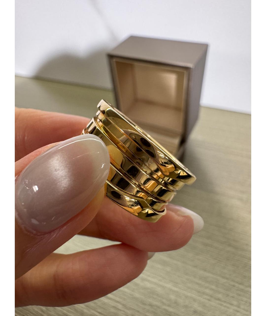 BVLGARI Золотое кольцо из желтого золота, фото 9