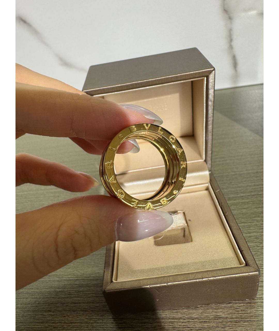 BVLGARI Золотое кольцо из желтого золота, фото 4