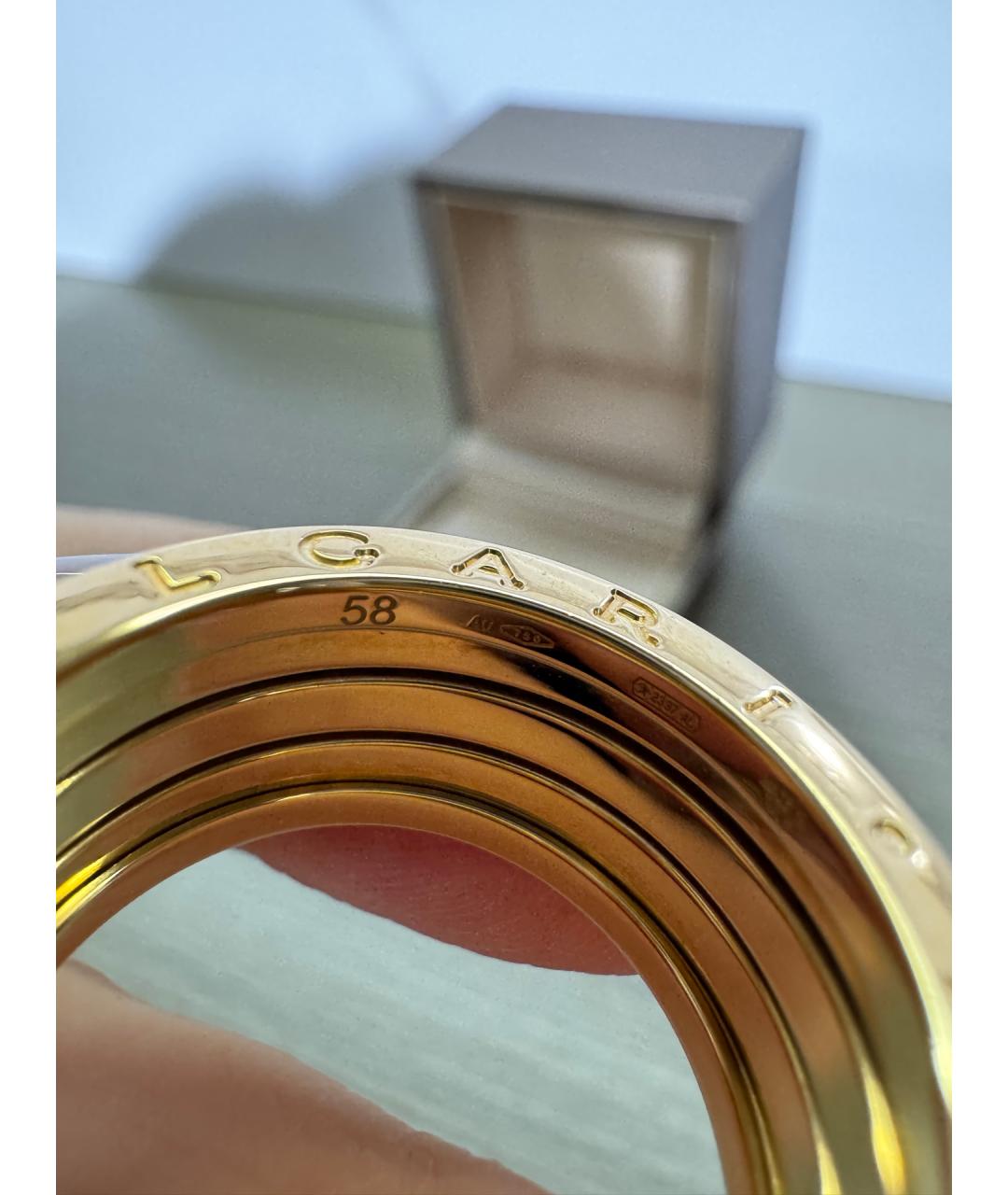 BVLGARI Золотое кольцо из желтого золота, фото 8