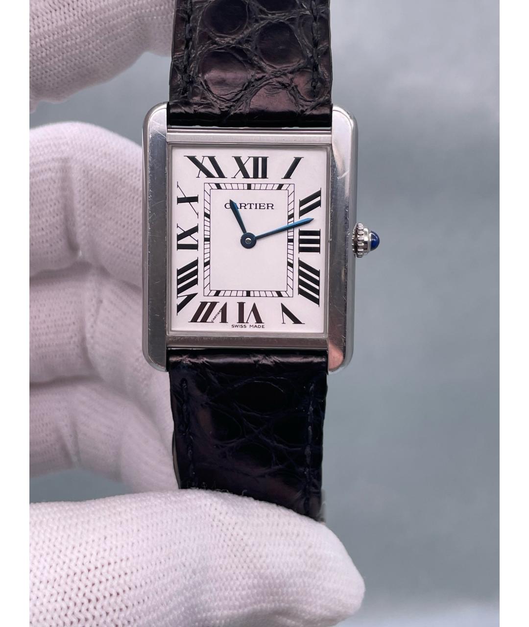 CARTIER Серебряные часы, фото 2
