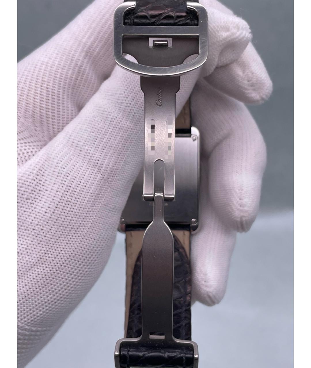 CARTIER Серебряные часы, фото 5