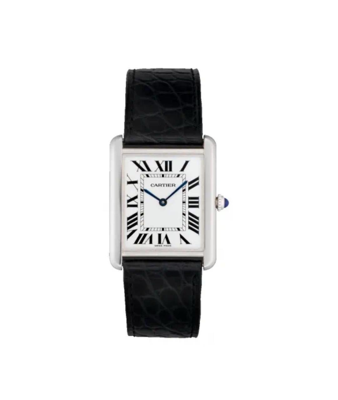 CARTIER Серебряные часы, фото 1