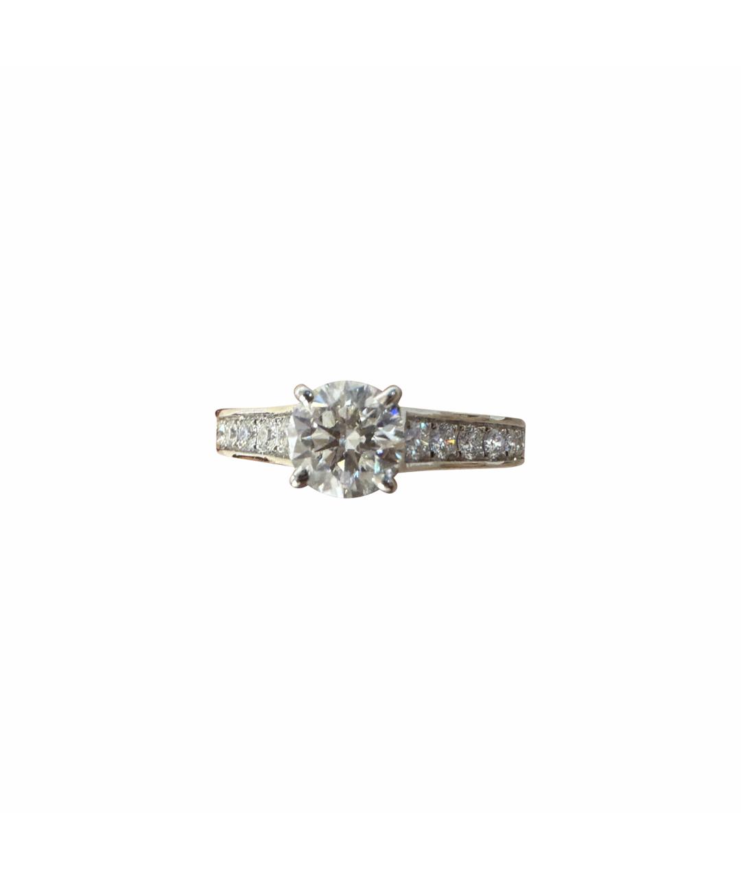 CARTIER Серебряное платиновое кольцо, фото 1