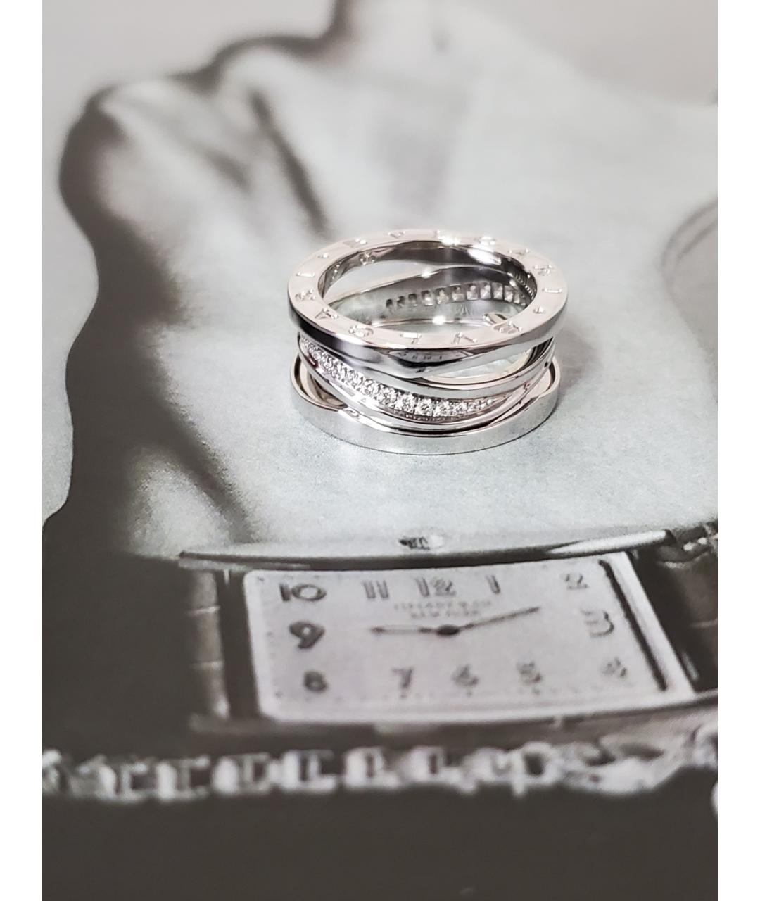 BVLGARI Серебряное кольцо из белого золота, фото 3