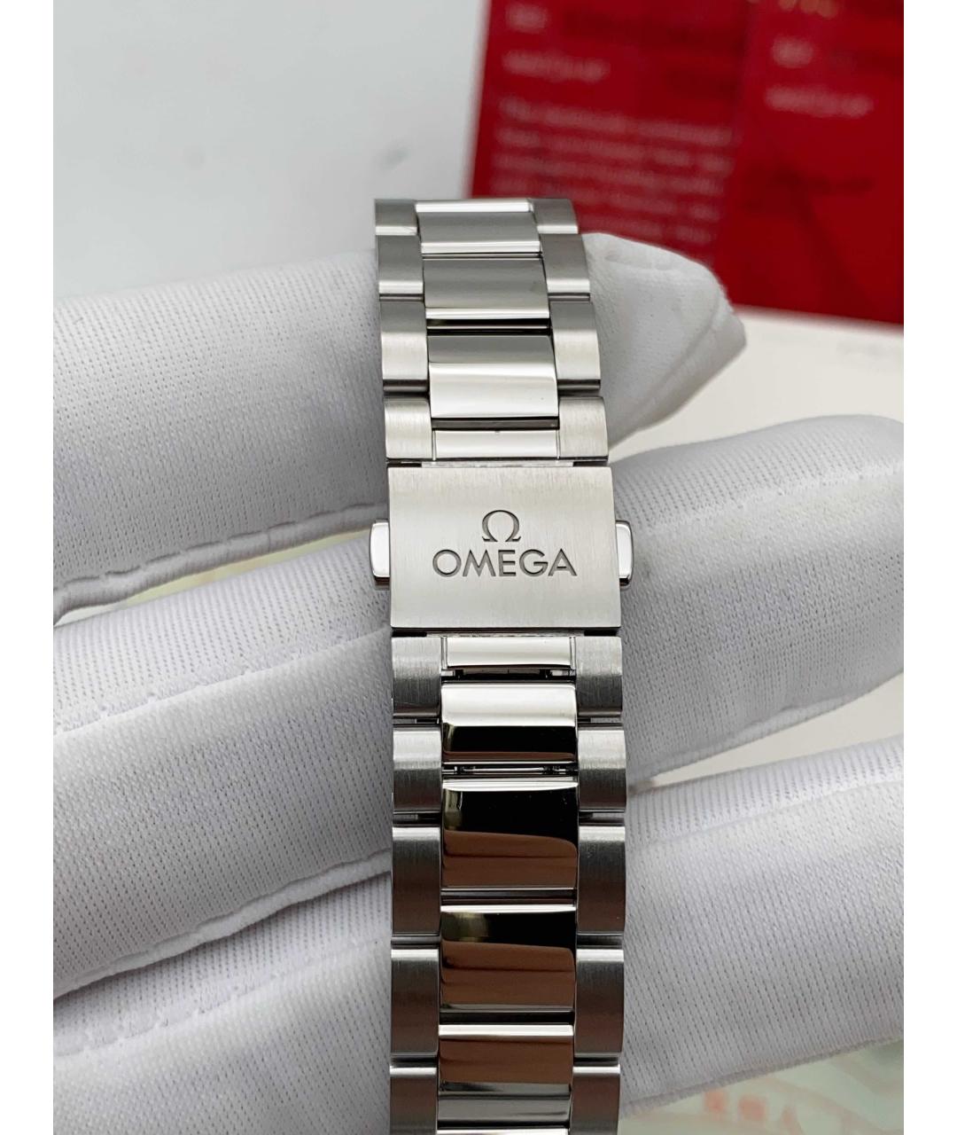 OMEGA Серебряные часы, фото 6
