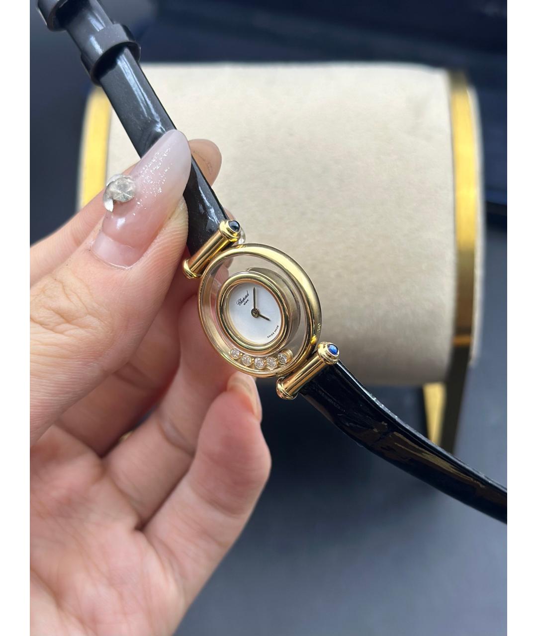 CHOPARD Желтые часы из желтого золота, фото 3